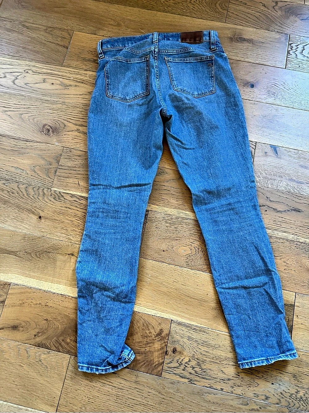 Madewell Blue Straight Leg Jeans